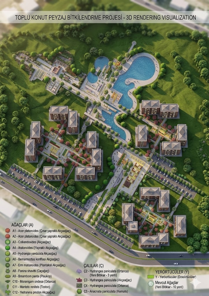 Ankara Kuum Peyzaj; sert zemin kaplamadan ,sulama sitemi kurulumuna ,bitki dikiminden , kamelya ve aydınlatmaya kadar tüm peyzaj kollarında anahtar teslim uygulama hizmeti verir